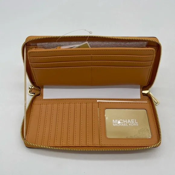 Michael Kors Large Charlotte Tote Bag & Continental Wallet Wristlet